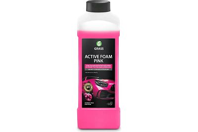 Автошампунь Active Foam Pink для бесконтактной мойки розовая пена 1л GRASS 113120