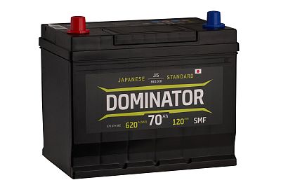Автомобильный аккумулятор DOMINATOR (JIS) 6CT-70 А (1) D26R (арт.570319062)