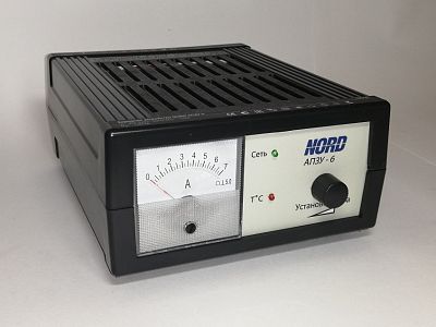 Зарядное устройство АЗПУ NORD 6А/12V