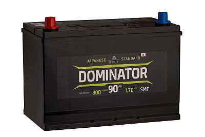 Автомобильный аккумулятор DOMINATOR (JIS) 6CT-90 А (1) (арт.590323062)