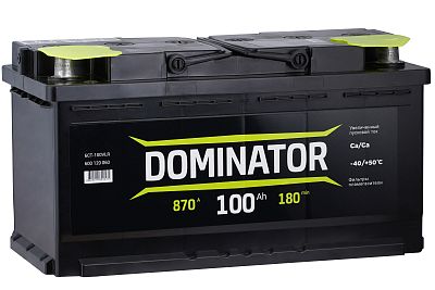 Автомобильный аккумулятор DOMINATOR 6СТ-100 VLR (арт.600120060)