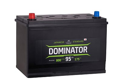 Автомобильный аккумулятор DOMINATOR (JIS) 6CT-95 А (1) D31R (арт.595323062)