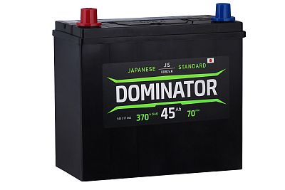 Автомобильный аккумулятор DOMINATOR (JIS) 6CT-45 А (1) B24R (арт. 545317062)