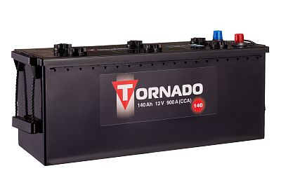 Автомобильный аккумулятор TORNADO 6CT-140 NR (арт.640128080)