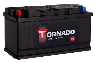 Автомобильный аккумулятор TORNADO 6CT-90 NR (арт.590120080)