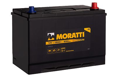 Автомобильный аккумулятор MORATTI JIS 100 а/ч (0) 105D31L (арт.600322032) 