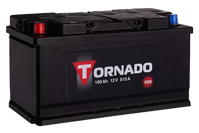 Автомобильный аккумулятор TORNADO 6CT-100 N (1) (арт.600119080)